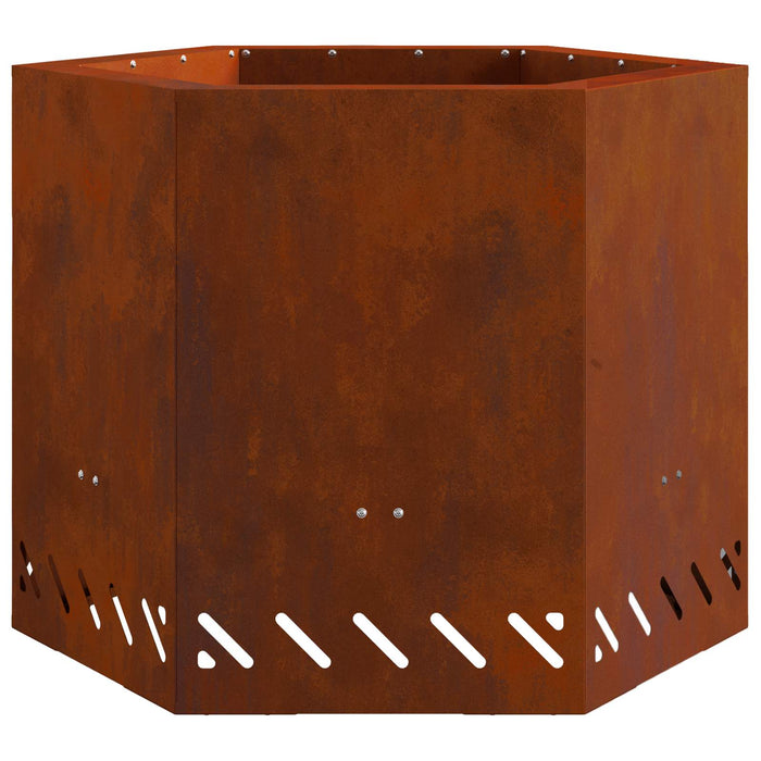 Focar Fără Fum Maro 58 x 58 x 51 cm - WALTI WALTI