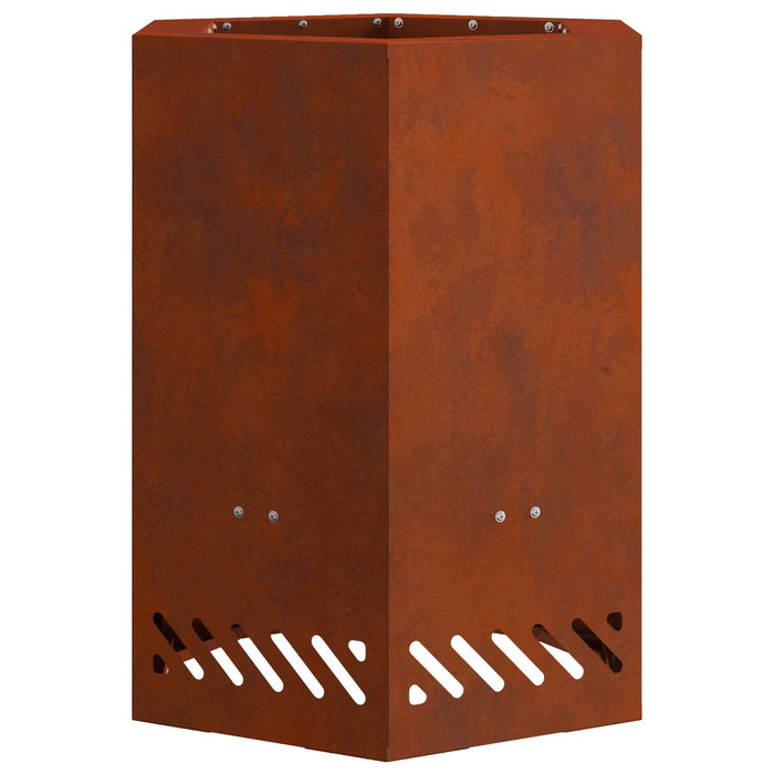 Focar Fără Fum Maro 38 x 38 x 51 cm - WALTI WALTI