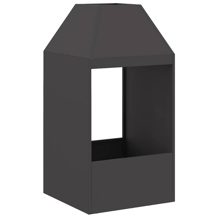 Cuptor de foc Negru 50 x 50 x 100 cm Oțel - WALTI WALTI