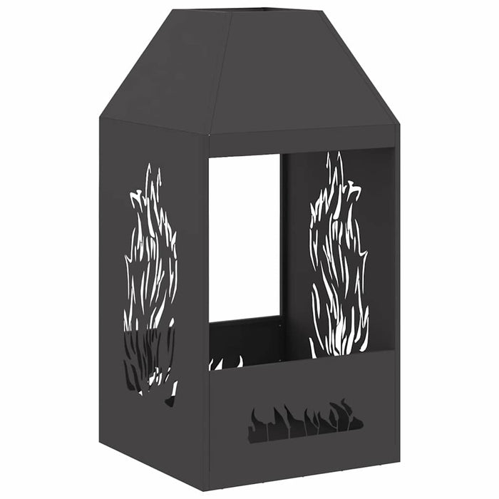 Cuptor de foc Negru 50 x 50 x 100 cm Oțel - WALTI WALTI