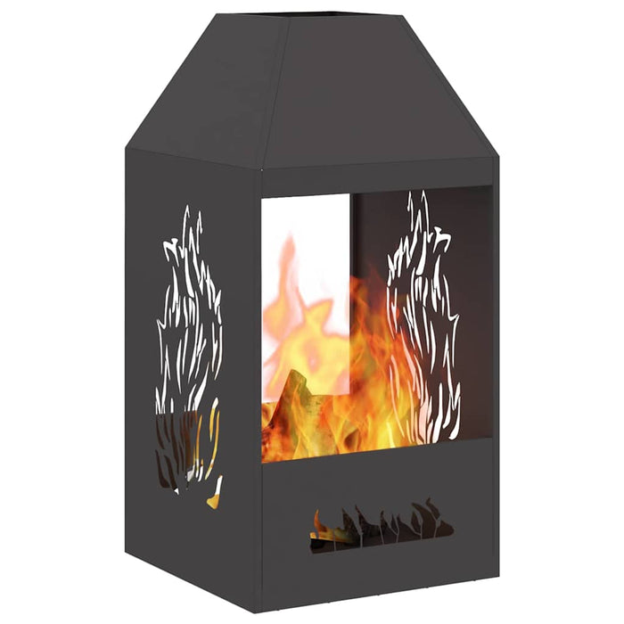 Cuptor de foc Negru 50 x 50 x 100 cm Oțel - WALTI WALTI