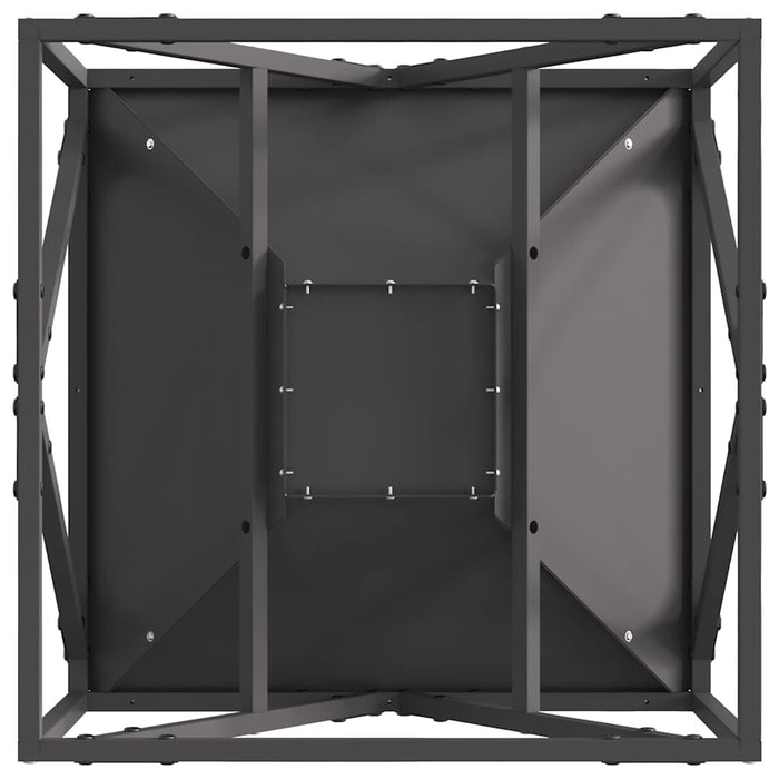 Cuptor de foc Negru 50 x 50 x 35 cm Oțel - WALTI WALTI