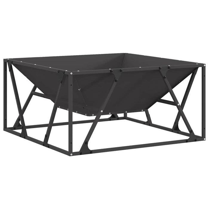 Cuptor de foc Negru 80 x 80 x 40 cm Oțel - WALTI WALTI