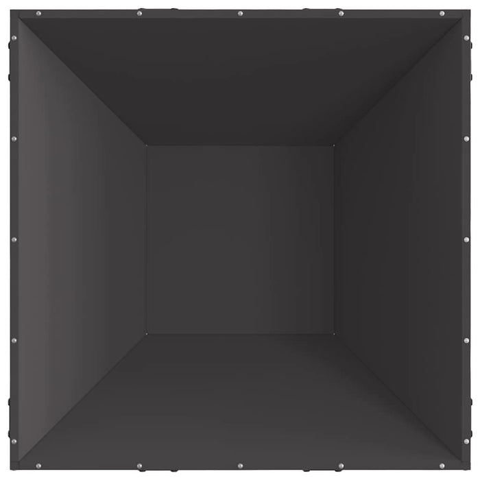 Cuptor de foc Negru 80 x 80 x 40 cm Oțel - WALTI WALTI