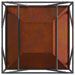 Cuptor de foc Maro 80 x 80 x 40 cm Oțel rezistent de intemperii - WALTI WALTI