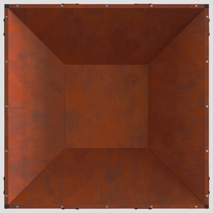 Cuptor de foc Maro 80 x 80 x 40 cm Oțel rezistent de intemperii - WALTI WALTI