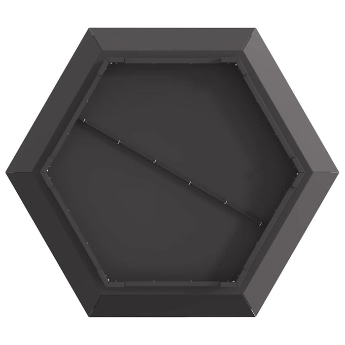 Cuptor de foc Negru 75 x 75 x 28 cm Oțel - WALTI WALTI