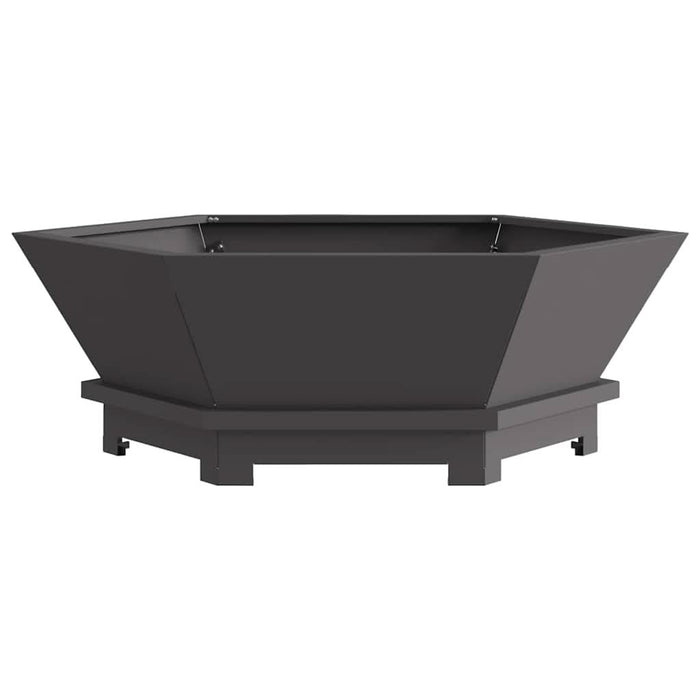 Cuptor de foc Negru 75 x 75 x 28 cm Oțel - WALTI WALTI