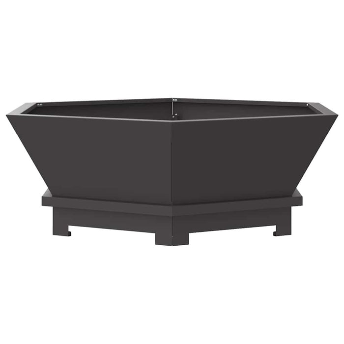 Cuptor de foc Negru 75 x 75 x 28 cm Oțel - WALTI WALTI