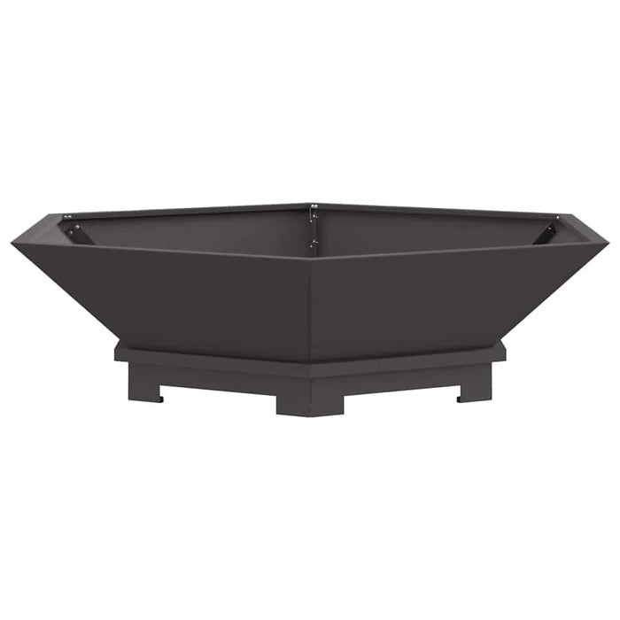 Cuptor de foc Negru 100 x 100 x 28 cm Oțel - WALTI WALTI