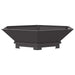 Cuptor de foc Negru 100 x 100 x 28 cm Oțel - WALTI WALTI