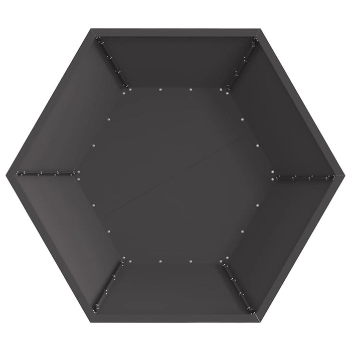 Cuptor de foc Negru 100 x 100 x 28 cm Oțel - WALTI WALTI