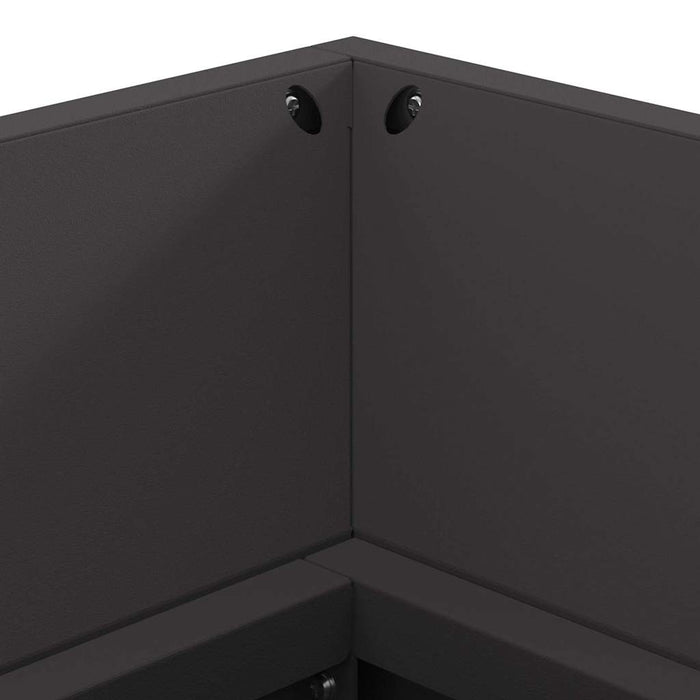 Cuptor de foc Negru 160 x 45 x 35 cm Oțel - WALTI WALTI
