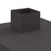 Aragaz pentru camping cu aerisire de aer Negru 35 x 50 x 60 cm - WALTI WALTI