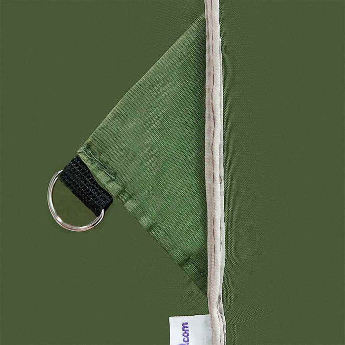 Cort cu Copertină Verde 250 x 250 x 227 / 236 / 245 cm - WALTI WALTI
