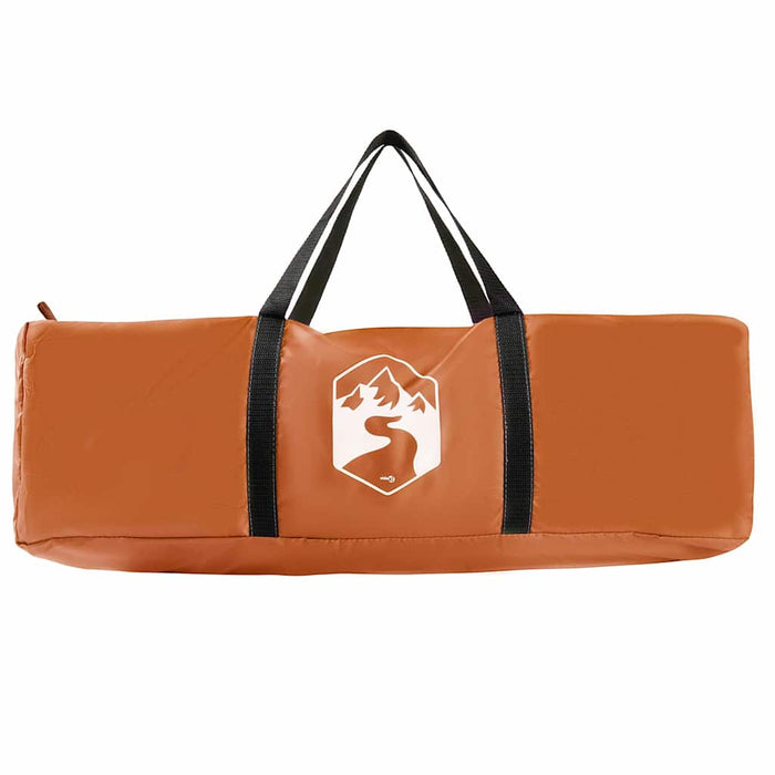 Cort cu Copertină Portocaliu 250 x 250 x 227 / 236 / 245 cm - WALTI WALTI