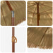 Parasol de Grădină natural 160 x 160 x 196 cm - WALTI WALTI