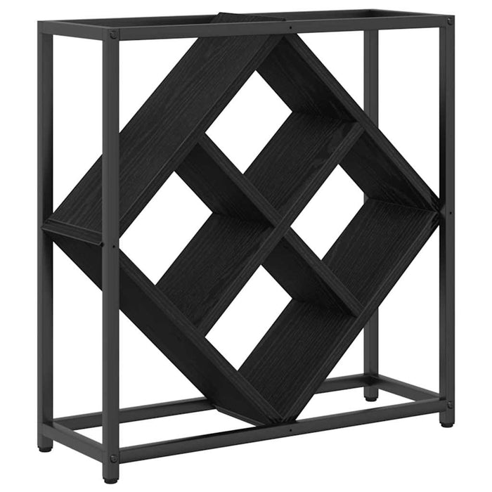 Raft pentru vin Stejar negru 51 x 18 x 52.5 cm Lemn compozit - WALTI WALTI