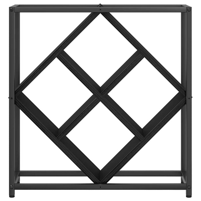 Raft pentru vin Stejar negru 51 x 18 x 52.5 cm Lemn compozit - WALTI WALTI