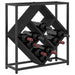 Raft pentru vin Stejar negru 51 x 18 x 52.5 cm Lemn compozit - WALTI WALTI