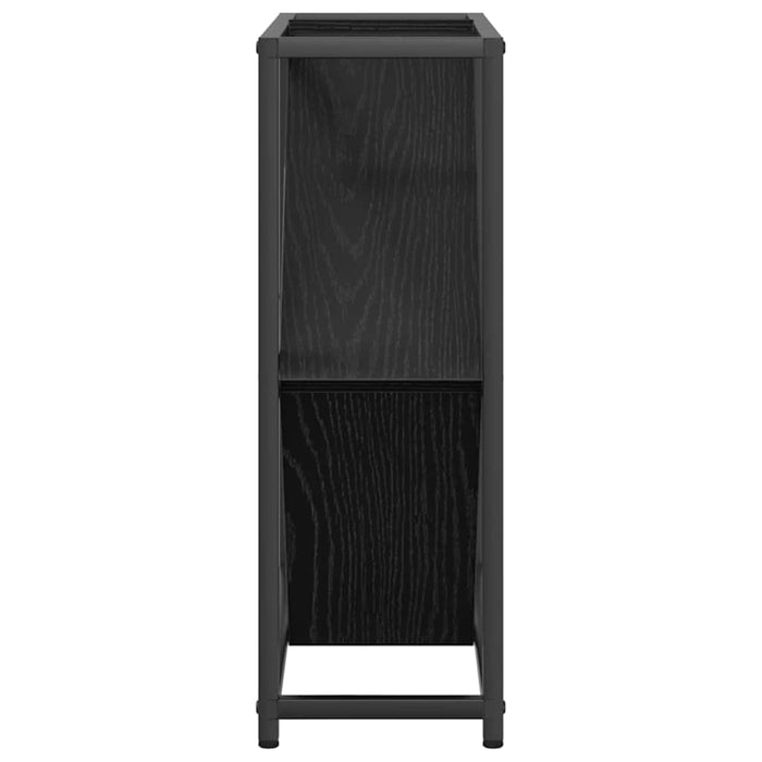 Raft pentru vin Stejar negru 51 x 18 x 52.5 cm Lemn compozit - WALTI WALTI