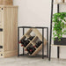 Raft pentru vin Stejar sonoma 51 x 18 x 52.5 cm Lemn compozit - WALTI WALTI