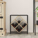 Raft pentru vin Stejar sonoma 51 x 18 x 52.5 cm Lemn compozit - WALTI WALTI