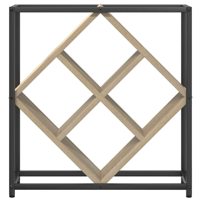Raft pentru vin Stejar sonoma 51 x 18 x 52.5 cm Lemn compozit - WALTI WALTI