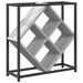 Raft pentru vin Gri 51 x 18 x 52.5 cm Lemn compozit - WALTI WALTI