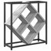 Raft pentru vin Gri 51 x 18 x 52.5 cm Lemn compozit - WALTI WALTI