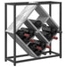 Raft pentru vin Gri 51 x 18 x 52.5 cm Lemn compozit - WALTI WALTI
