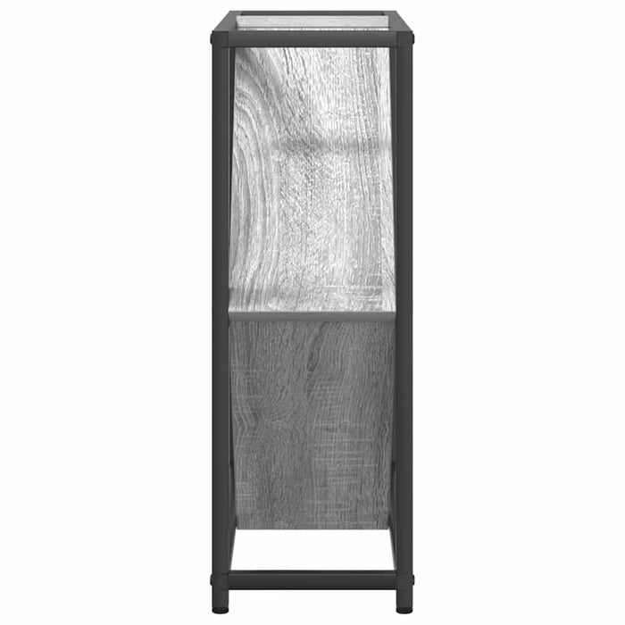 Raft pentru vin Gri 51 x 18 x 52.5 cm Lemn compozit - WALTI WALTI