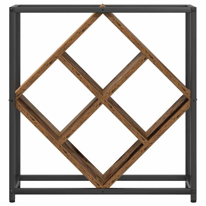 Raft pentru vin Lemn vechi 51 x 18 x 52.5 cm Lemn compozit - WALTI WALTI
