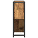 Raft pentru vin Lemn vechi 51 x 18 x 52.5 cm Lemn compozit - WALTI WALTI