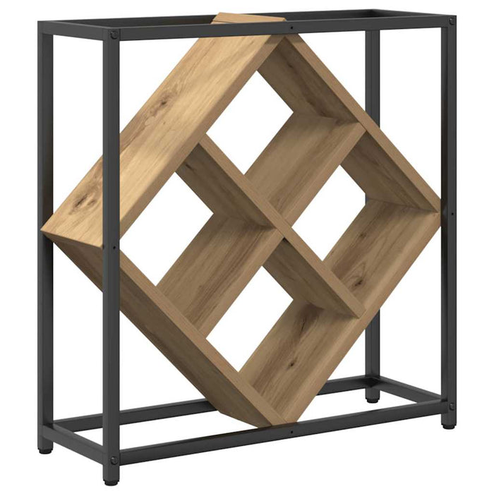 Raft pentru vin stejar artizanal 51 x 18 x 52.5 cm - WALTI WALTI