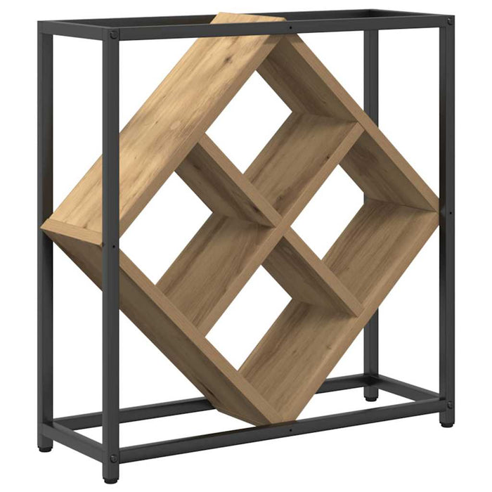 Raft pentru vin stejar artizanal 51 x 18 x 52.5 cm - WALTI WALTI