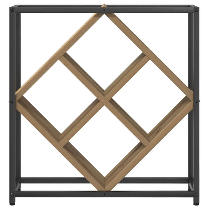 Raft pentru vin stejar artizanal 51 x 18 x 52.5 cm - WALTI WALTI