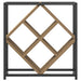 Raft pentru vin stejar artizanal 51 x 18 x 52.5 cm - WALTI WALTI