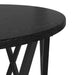Masă laterală 2 pcs Stejar negru 50 x 50 x 40 cm - WALTI WALTI