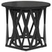 Masă laterală 2 pcs Stejar negru 50 x 50 x 40 cm - WALTI WALTI