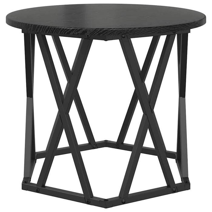 Masă laterală 2 pcs Stejar negru 50 x 50 x 40 cm - WALTI WALTI