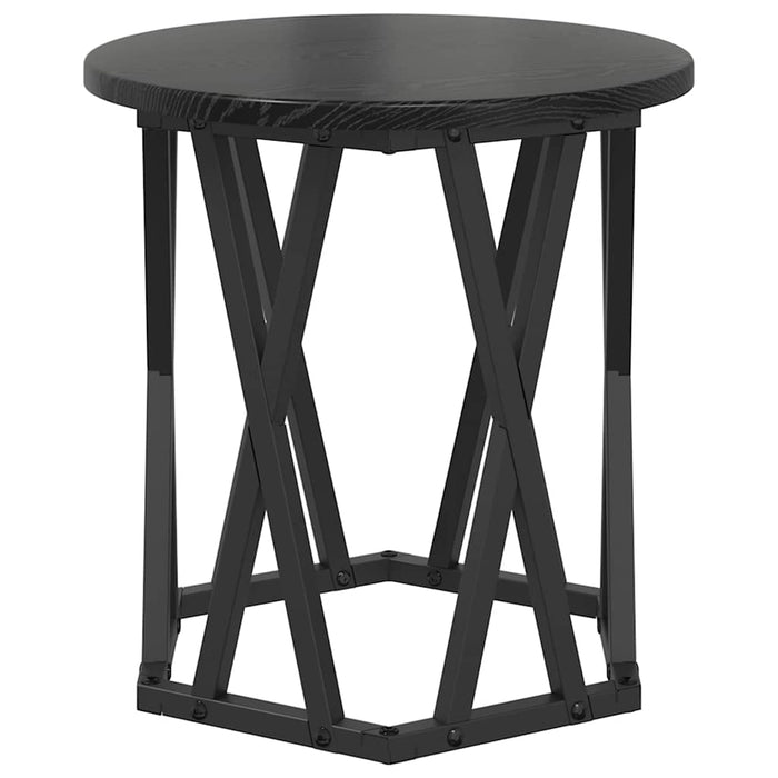 Masă laterală 2 pcs Stejar negru 50 x 50 x 40 cm - WALTI WALTI