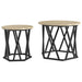 Masă laterală 2 pcs Stejar sonoma 50 x 50 x 40 cm - WALTI WALTI