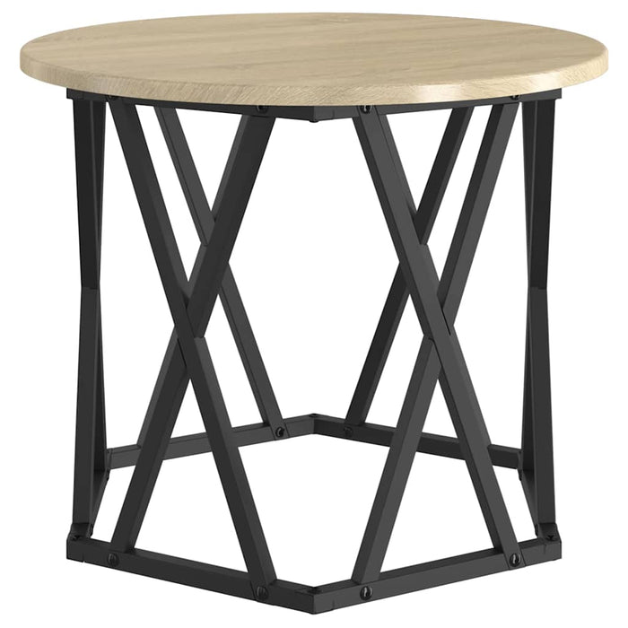 Masă laterală 2 pcs Stejar sonoma 50 x 50 x 40 cm - WALTI WALTI