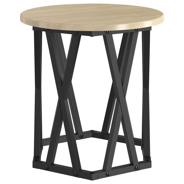 Masă laterală 2 pcs Stejar sonoma 50 x 50 x 40 cm - WALTI WALTI