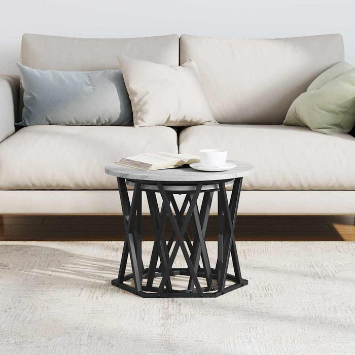 Masă laterală 2 pcs sonoma gri 50 x 50 x 40 cm - WALTI WALTI