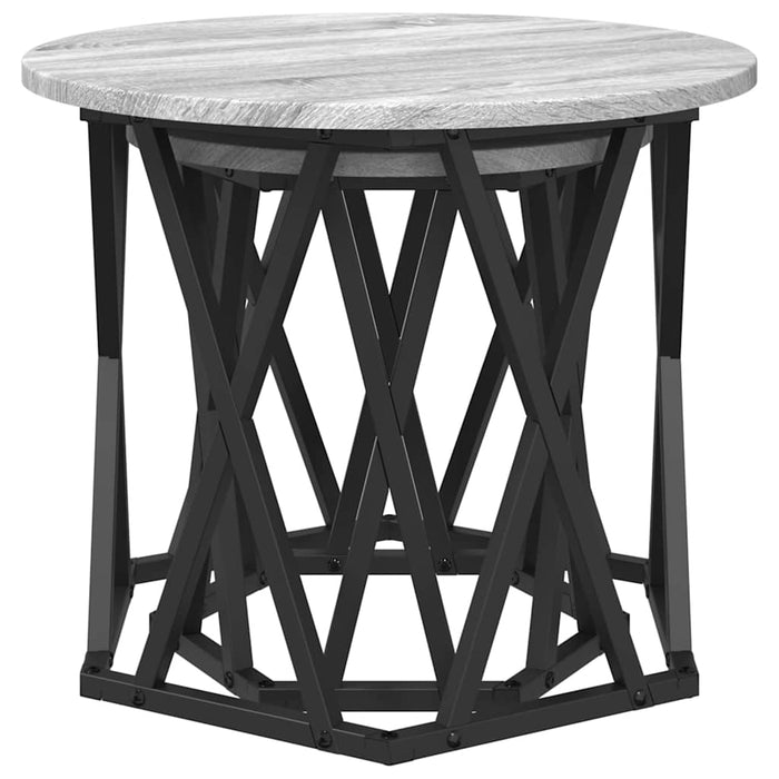 Masă laterală 2 pcs sonoma gri 50 x 50 x 40 cm - WALTI WALTI