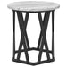 Masă laterală 2 pcs sonoma gri 50 x 50 x 40 cm - WALTI WALTI