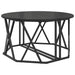 Masă de cafea Stejar negru 80 x 80 x 42 cm - WALTI WALTI