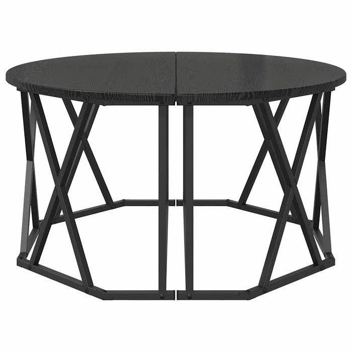 Masă de cafea Stejar negru 80 x 80 x 42 cm - WALTI WALTI
